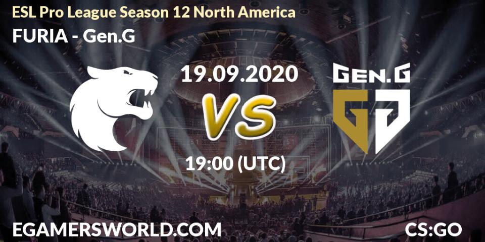 FURIA vs Gen.G: Betting TIp, Match Prediction. 19.09.20. CS2 (CS:GO), ESL Pro League Season 12 North America