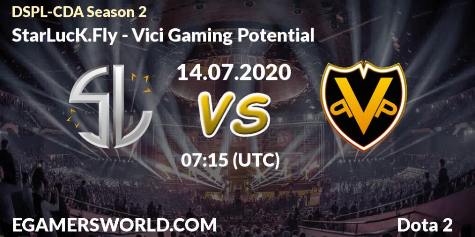 StarLucK.Fly vs Vici Gaming Potential: Betting TIp, Match Prediction. 14.07.20. Dota 2, Dota2 Secondary Professional League 2020 Season 2