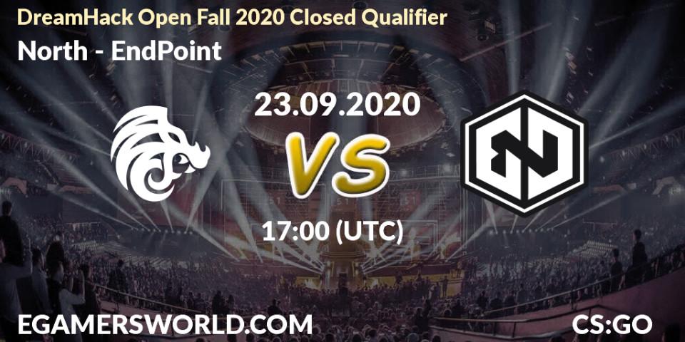 North vs EndPoint: Betting TIp, Match Prediction. 23.09.20. CS2 (CS:GO), DreamHack Open Fall 2020 Closed Qualifier