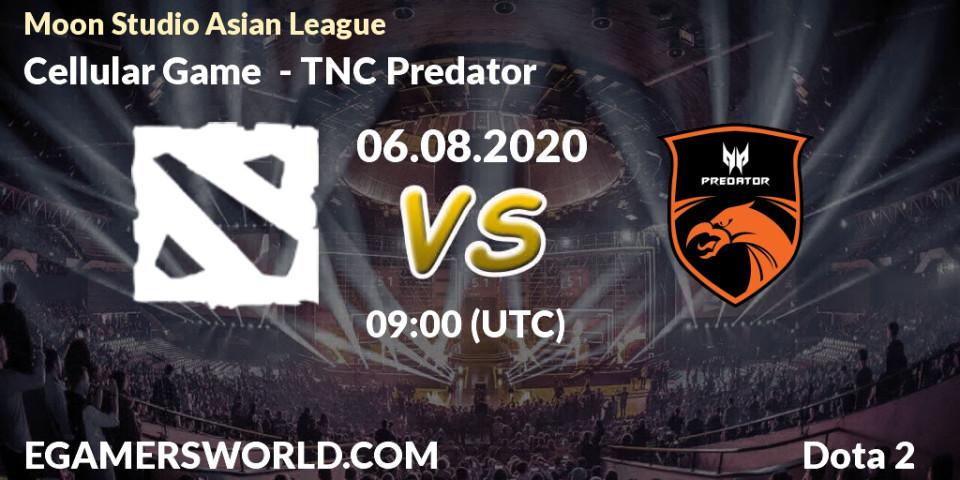 Cellular Game vs TNC Predator: Betting TIp, Match Prediction. 06.08.2020 at 09:59. Dota 2, Moon Studio Asian League