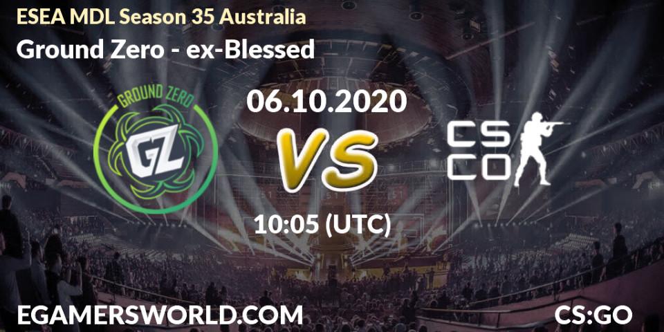 Ground Zero vs Integral Nation: Betting TIp, Match Prediction. 06.10.2020 at 10:05. Counter-Strike (CS2), ESEA MDL Season 35 Australia