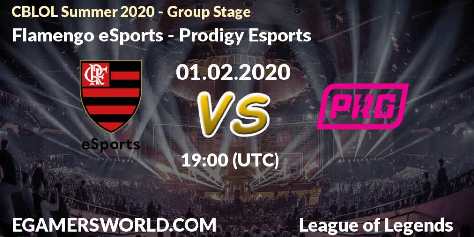 Flamengo eSports vs Prodigy Esports: Betting TIp, Match Prediction. 01.02.20. LoL, CBLOL Summer 2020 - Group Stage