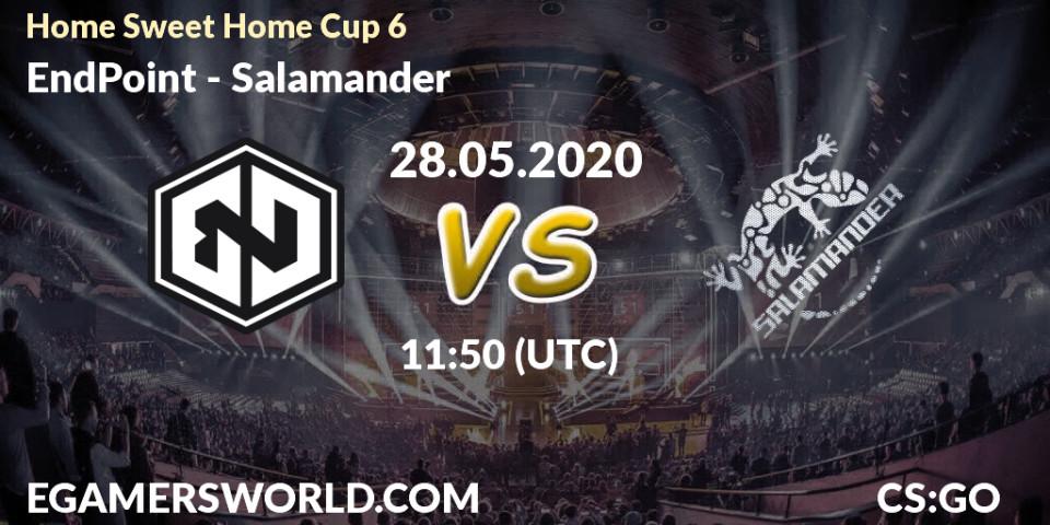 EndPoint vs Salamander: Betting TIp, Match Prediction. 28.05.20. CS2 (CS:GO), #Home Sweet Home Cup 6
