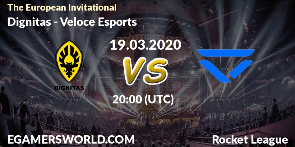 Dignitas vs Veloce Esports: Betting TIp, Match Prediction. 19.03.2020 at 20:00. Rocket League, The European Invitational