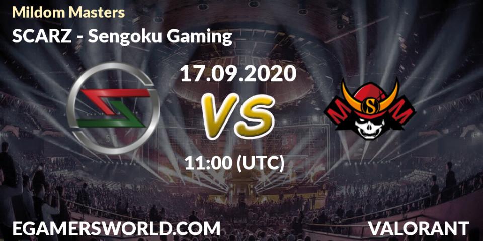 SCARZ vs Sengoku Gaming: Betting TIp, Match Prediction. 23.09.20. VALORANT, Mildom Masters