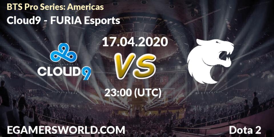 Cloud9 vs FURIA Esports: Betting TIp, Match Prediction. 17.04.20. Dota 2, BTS Pro Series: Americas