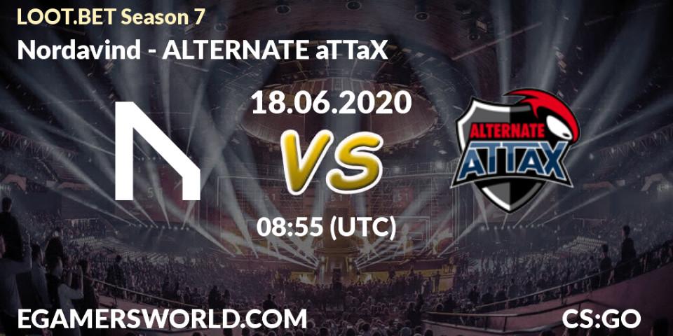 Nordavind vs ALTERNATE aTTaX: Betting TIp, Match Prediction. 18.06.20. CS2 (CS:GO), LOOT.BET Season 7