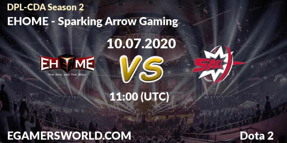 EHOME vs Sparking Arrow Gaming: Betting TIp, Match Prediction. 10.07.20. Dota 2, DPL-CDA Professional League Season 2