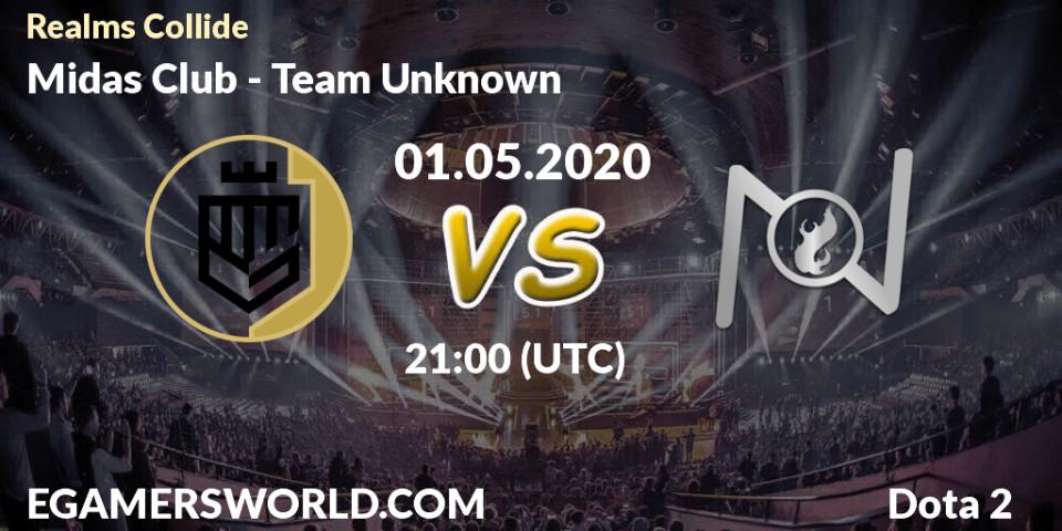 Midas Club vs Team Unknown: Betting TIp, Match Prediction. 01.05.20. Dota 2, Realms Collide