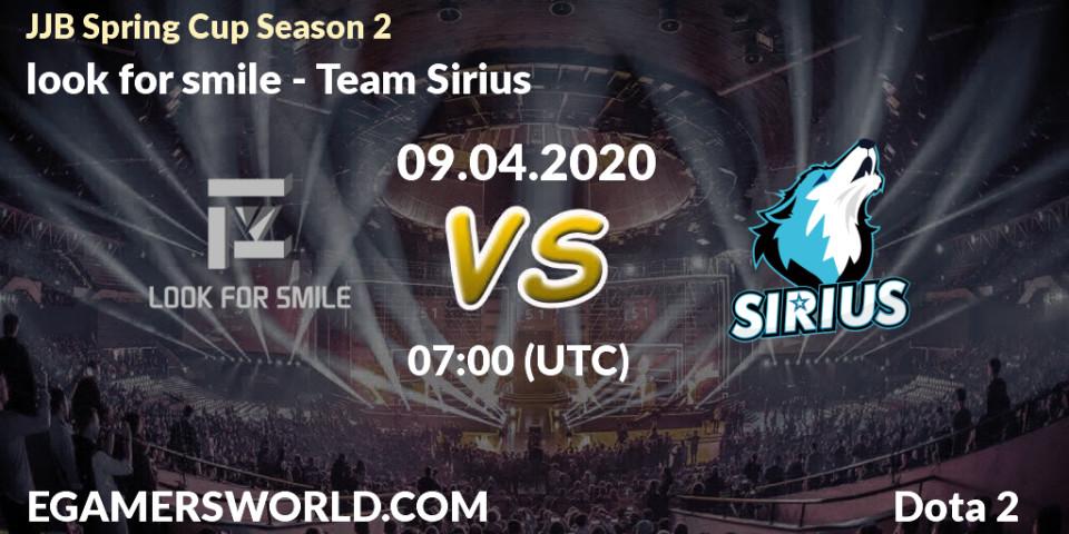 look for smile vs Team Sirius: Betting TIp, Match Prediction. 09.04.20. Dota 2, JJB Spring Cup Season 2