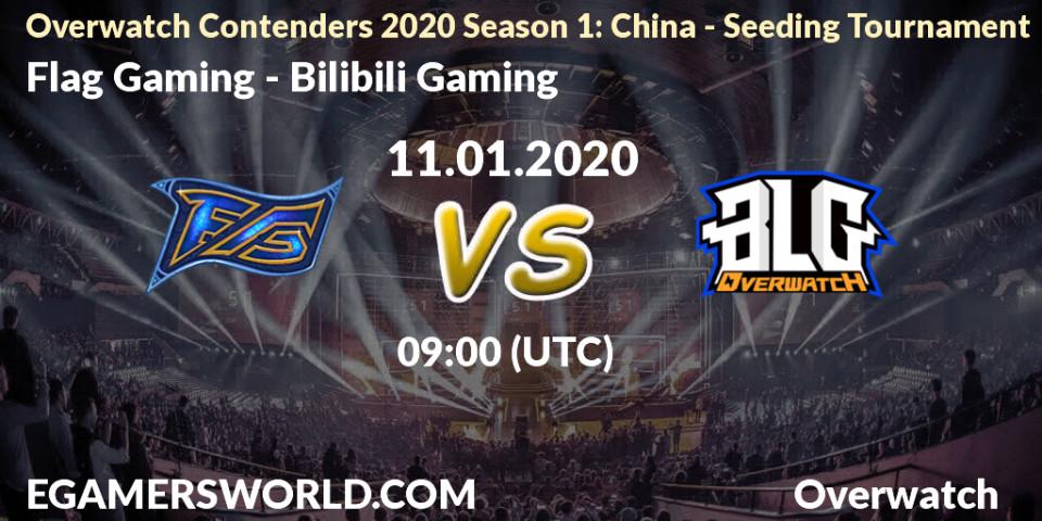 Flag Gaming vs Bilibili Gaming: Betting TIp, Match Prediction. 11.01.20. Overwatch, Overwatch Contenders 2020 Season 1: China - Seeding Tournament