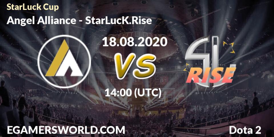 Angel Alliance vs StarLucK.Rise: Betting TIp, Match Prediction. 18.08.2020 at 14:29. Dota 2, StarLuck Cup