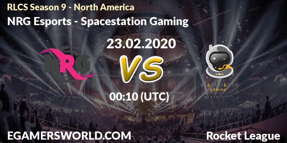 NRG Esports vs Spacestation Gaming: Betting TIp, Match Prediction. 23.02.20. Rocket League, RLCS Season 9 - North America