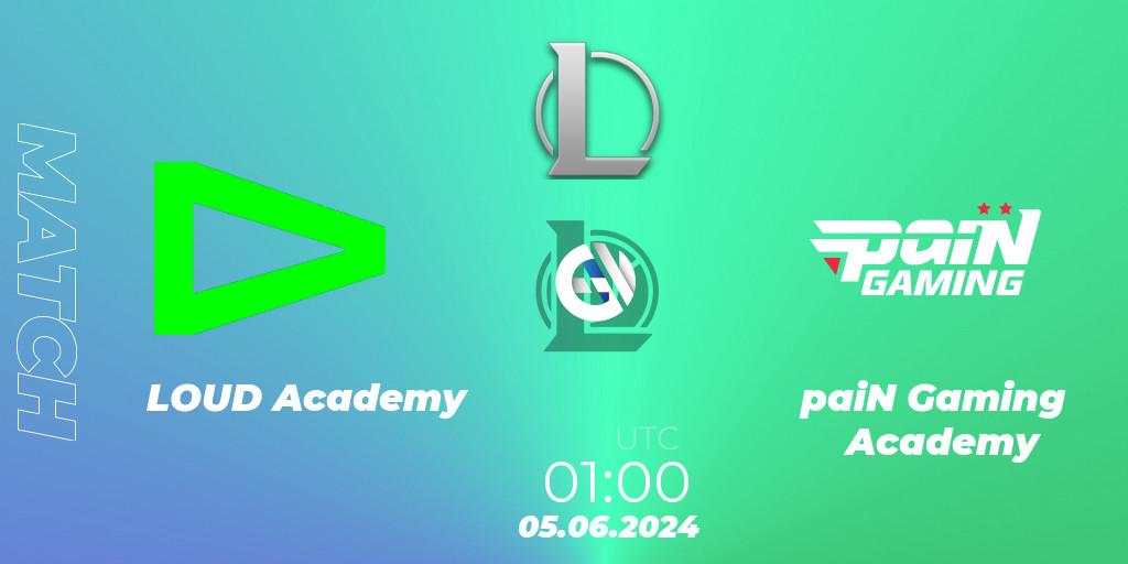 LOUD Academy VS paiN Gaming Academy