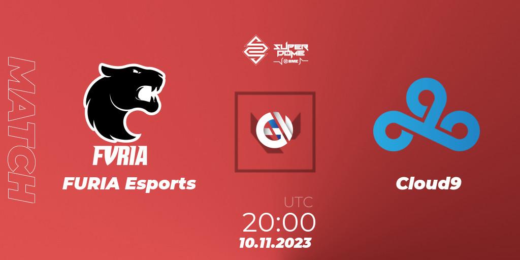 FURIA Esports vs Cloud9: Betting TIp, Match Prediction. 10.11.23. VALORANT,  Superdome 2023 - Colombia