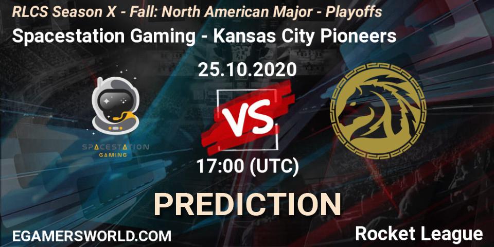 Spacestation Gaming vs Kansas City Pioneers: Betting TIp, Match Prediction. 25.10.2020 at 17:00. Rocket League, RLCS Season X - Fall: North American Major - Playoffs
