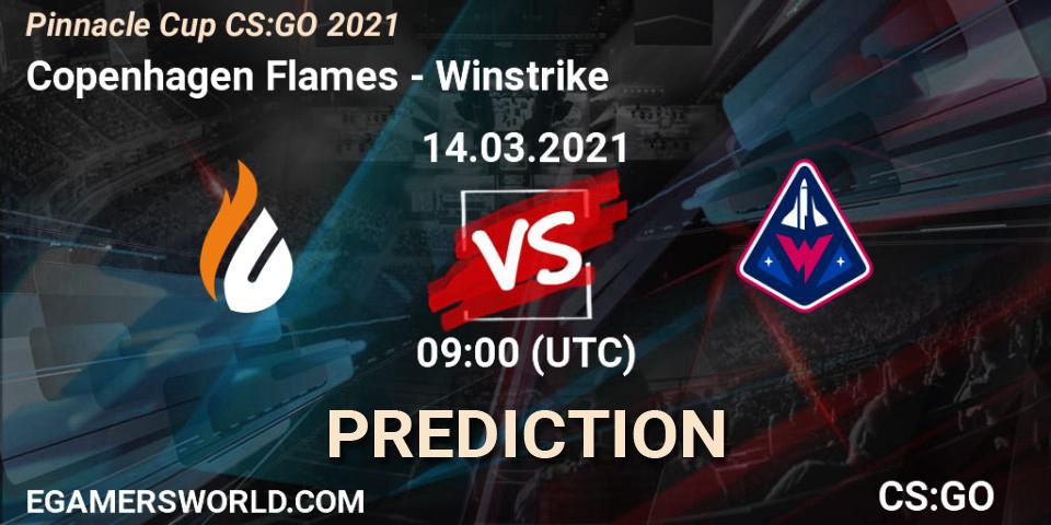 Copenhagen Flames vs Winstrike: Betting TIp, Match Prediction. 14.03.21. CS2 (CS:GO), Pinnacle Cup #1