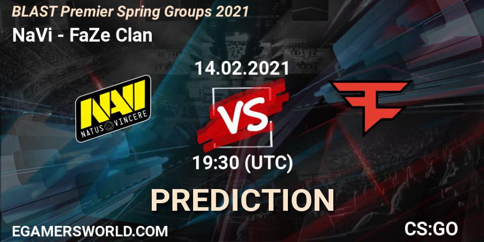 NaVi vs FaZe Clan: Betting TIp, Match Prediction. 14.02.21. CS2 (CS:GO), BLAST Premier Spring Groups 2021