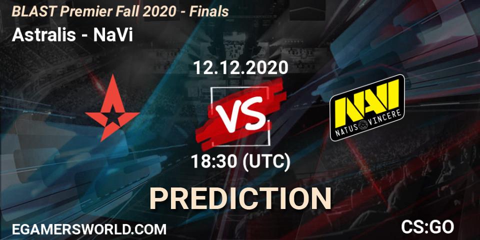 Astralis vs NaVi: Betting TIp, Match Prediction. 12.12.20. CS2 (CS:GO), BLAST Premier Fall 2020 - Finals
