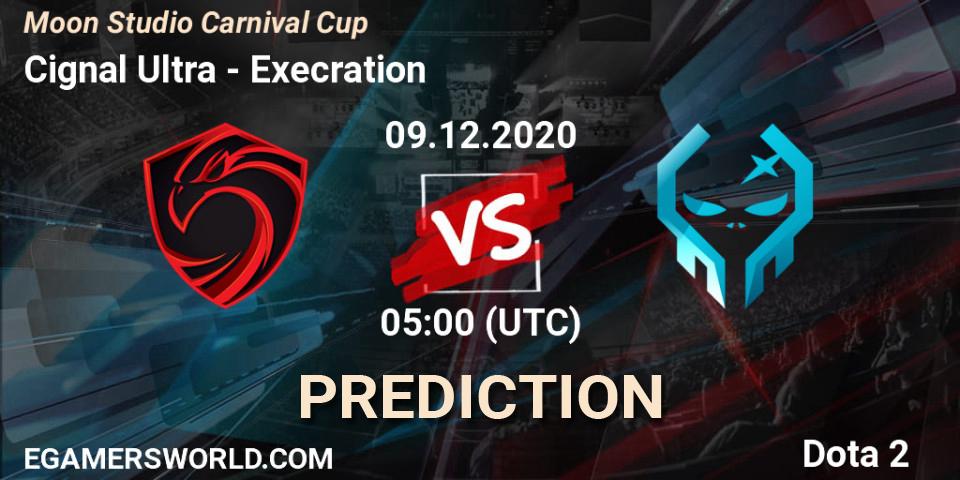 Cignal Ultra vs Execration: Betting TIp, Match Prediction. 09.12.20. Dota 2, Moon Studio Carnival Cup