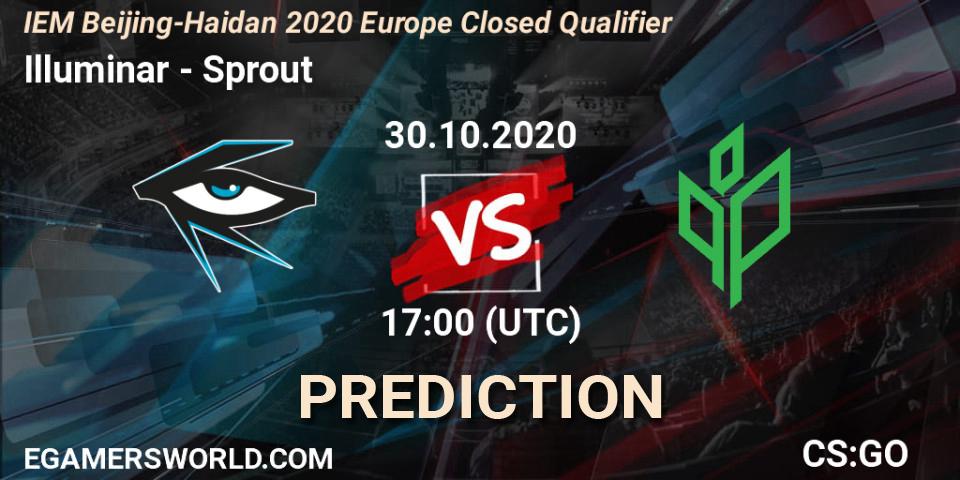 Illuminar vs Sprout: Betting TIp, Match Prediction. 30.10.20. CS2 (CS:GO), IEM Beijing-Haidian 2020 Europe Closed Qualifier