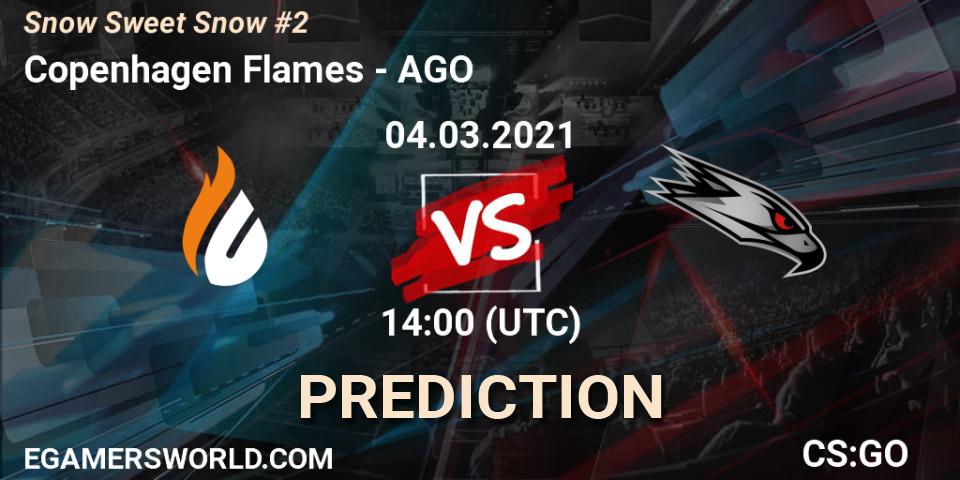Copenhagen Flames vs AGO: Betting TIp, Match Prediction. 04.03.21. CS2 (CS:GO), Snow Sweet Snow #2