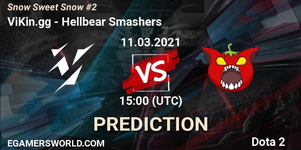 ViKin.gg vs Hellbear Smashers: Betting TIp, Match Prediction. 11.03.2021 at 15:02. Dota 2, Snow Sweet Snow #2