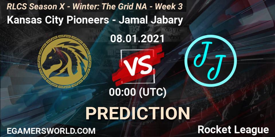Kansas City Pioneers vs Jamal Jabary: Betting TIp, Match Prediction. 15.01.21. Rocket League, RLCS Season X - Winter: The Grid NA - Week 3