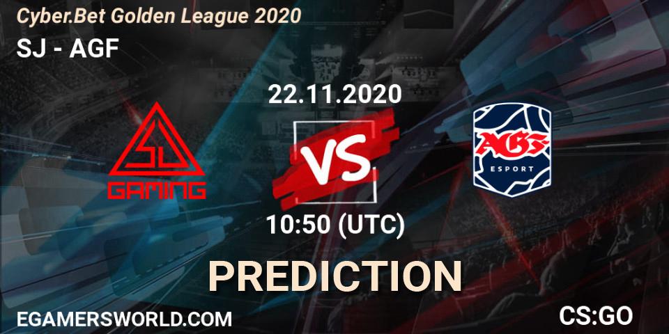 SJ vs AGF: Betting TIp, Match Prediction. 22.11.20. CS2 (CS:GO), Cyber.Bet Golden League 2020