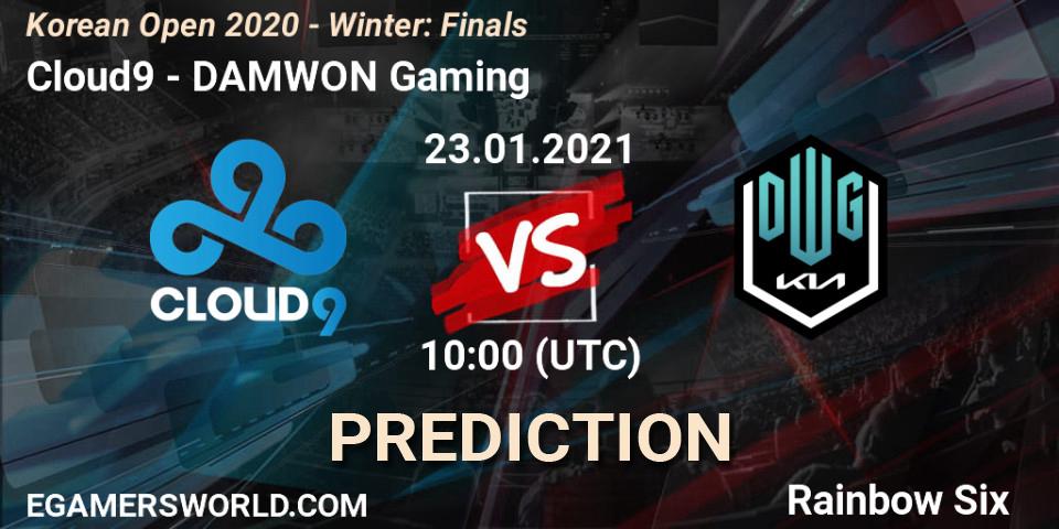 Cloud9 vs DAMWON Gaming: Betting TIp, Match Prediction. 23.01.2021 at 10:00. Rainbow Six, Korean Open 2020 - Winter: Finals