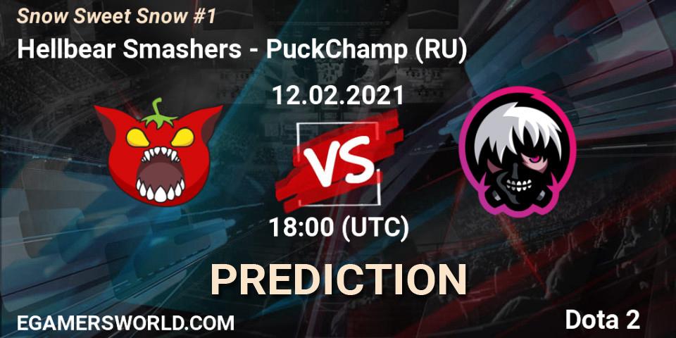Hellbear Smashers vs PuckChamp (RU): Betting TIp, Match Prediction. 12.02.2021 at 17:58. Dota 2, Snow Sweet Snow #1