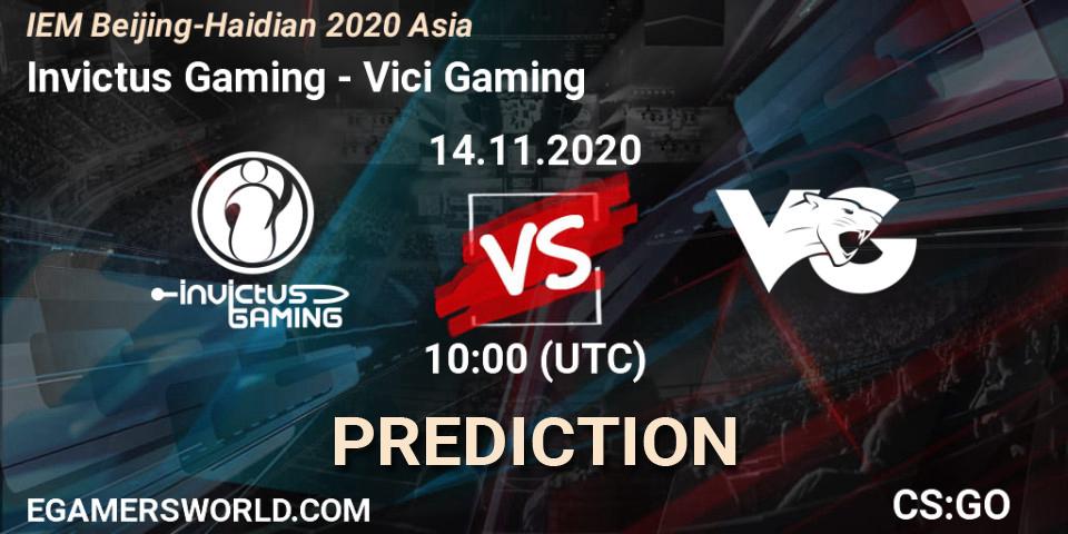 Invictus Gaming vs Vici Gaming: Betting TIp, Match Prediction. 14.11.20. CS2 (CS:GO), IEM Beijing-Haidian 2020 Asia