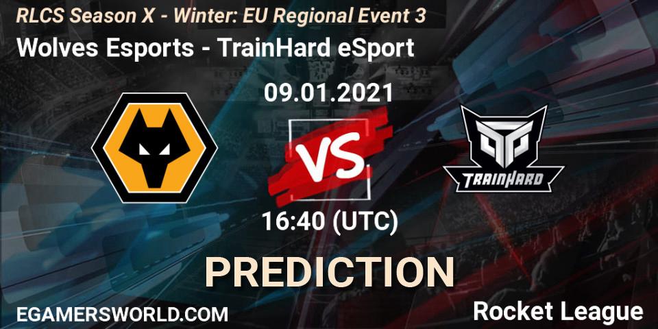 Wolves Esports vs TrainHard eSport: Betting TIp, Match Prediction. 09.01.2021 at 16:40. Rocket League, RLCS Season X - Winter: EU Regional Event 3