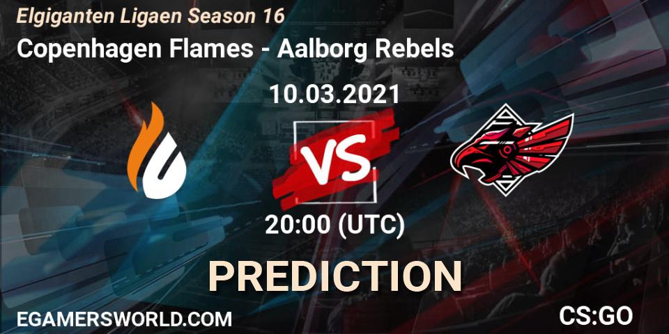 Copenhagen Flames vs Aalborg Rebels: Betting TIp, Match Prediction. 10.03.2021 at 20:00. Counter-Strike (CS2), Elgiganten Ligaen Season 16