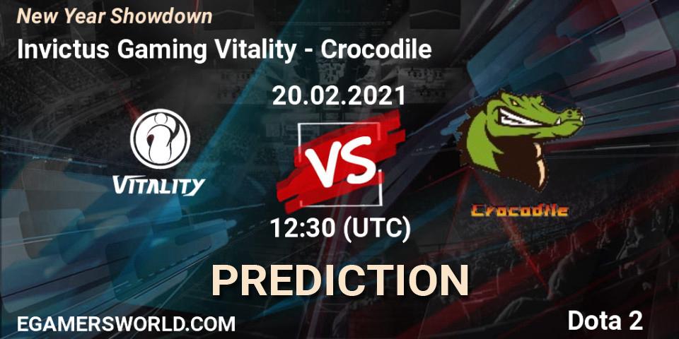 Invictus Gaming Vitality vs Crocodile: Betting TIp, Match Prediction. 20.02.2021 at 13:11. Dota 2, New Year Showdown