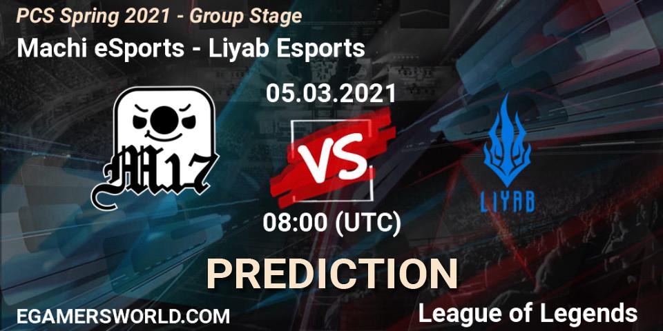 Machi eSports vs Liyab Esports: Betting TIp, Match Prediction. 05.03.21. LoL, PCS Spring 2021 - Group Stage