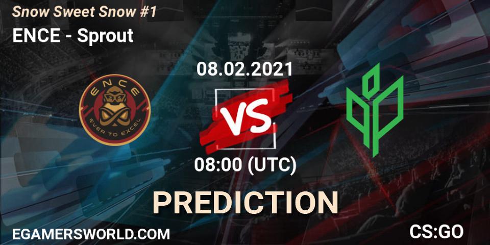 ENCE vs Sprout: Betting TIp, Match Prediction. 08.02.21. CS2 (CS:GO), Snow Sweet Snow #1