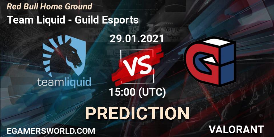 Team Liquid vs Guild Esports: Betting TIp, Match Prediction. 29.01.2021 at 12:00. VALORANT, Red Bull Home Ground