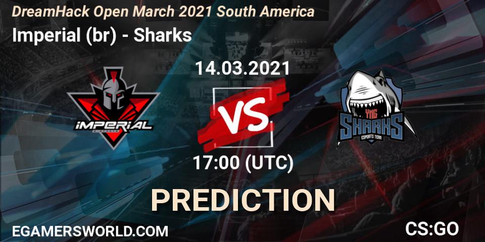 Imperial (br) vs Sharks: Betting TIp, Match Prediction. 14.03.21. CS2 (CS:GO), DreamHack Open March 2021 South America