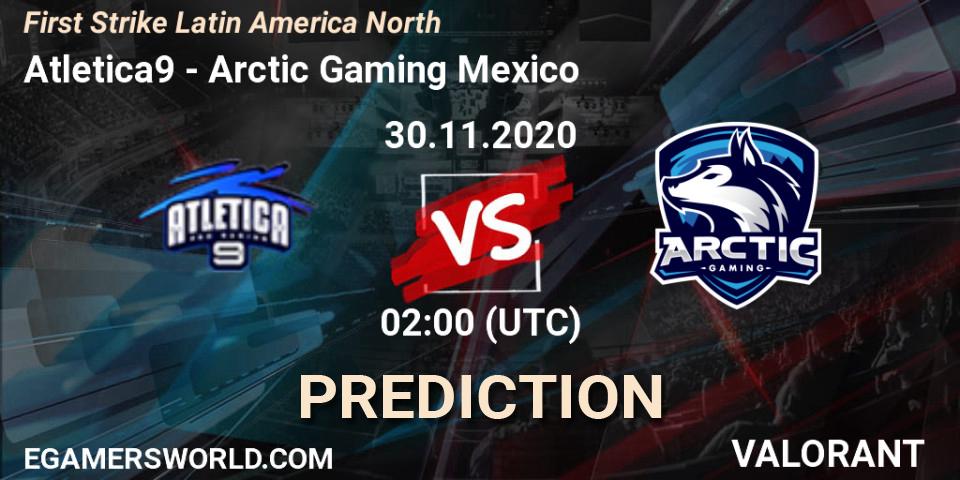 Atletica9 vs Arctic Gaming Mexico: Betting TIp, Match Prediction. 30.11.2020 at 02:00. VALORANT, First Strike Latin America North
