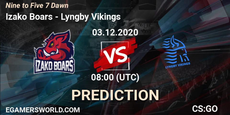 Izako Boars vs Lyngby Vikings: Betting TIp, Match Prediction. 03.12.20. CS2 (CS:GO), Nine to Five 7 Dawn