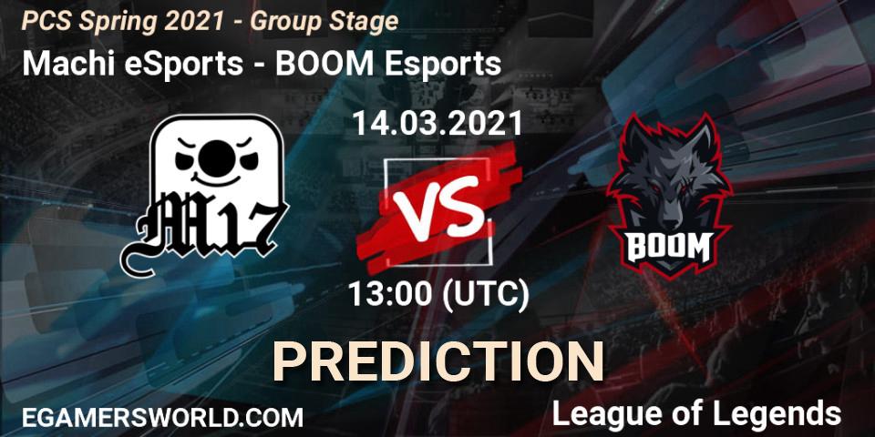 Machi eSports vs BOOM Esports: Betting TIp, Match Prediction. 14.03.21. LoL, PCS Spring 2021 - Group Stage