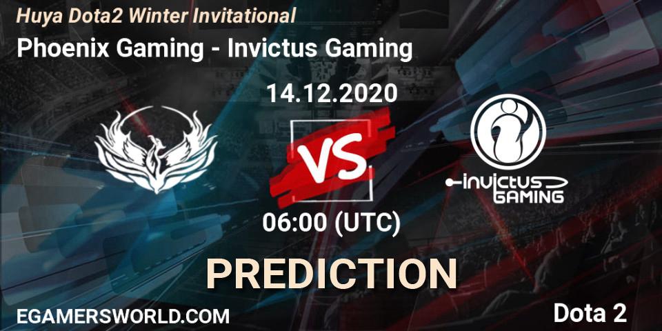 Phoenix Gaming vs Invictus Gaming: Betting TIp, Match Prediction. 13.12.2020 at 10:53. Dota 2, Huya Dota2 Winter Invitational