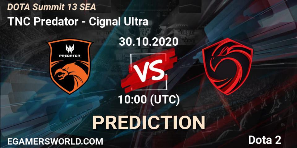 TNC Predator vs Cignal Ultra: Betting TIp, Match Prediction. 27.10.20. Dota 2, DOTA Summit 13: SEA
