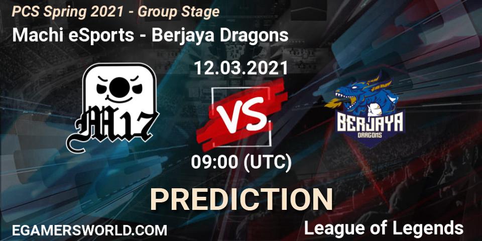 Machi eSports vs Berjaya Dragons: Betting TIp, Match Prediction. 12.03.21. LoL, PCS Spring 2021 - Group Stage