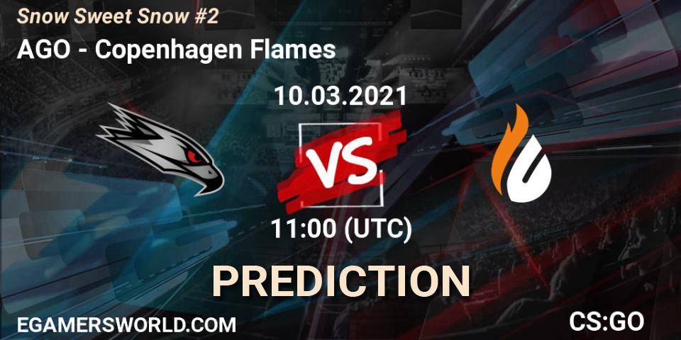 AGO vs Copenhagen Flames: Betting TIp, Match Prediction. 10.03.21. CS2 (CS:GO), Snow Sweet Snow #2