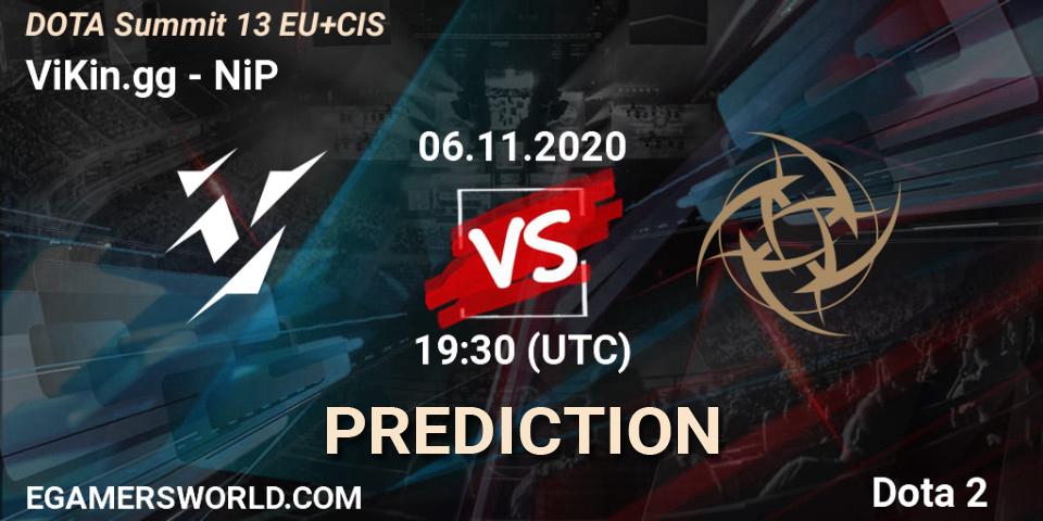 ViKin.gg vs NiP: Betting TIp, Match Prediction. 06.11.2020 at 19:52. Dota 2, DOTA Summit 13: EU & CIS