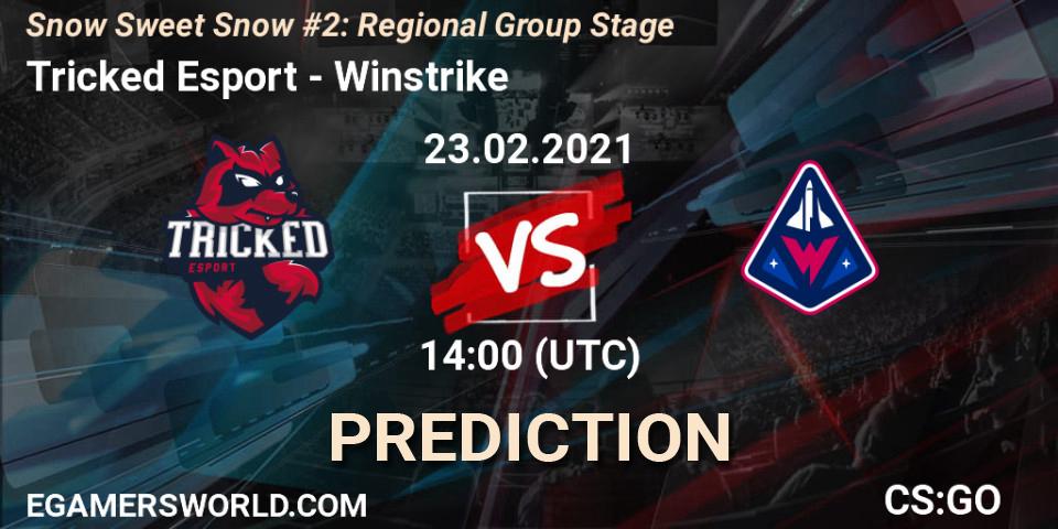 Tricked Esport vs Winstrike: Betting TIp, Match Prediction. 23.02.21. CS2 (CS:GO), Snow Sweet Snow #2: Regional Group Stage
