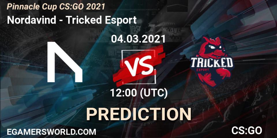 Nordavind vs Tricked Esport: Betting TIp, Match Prediction. 04.03.21. CS2 (CS:GO), Pinnacle Cup #1