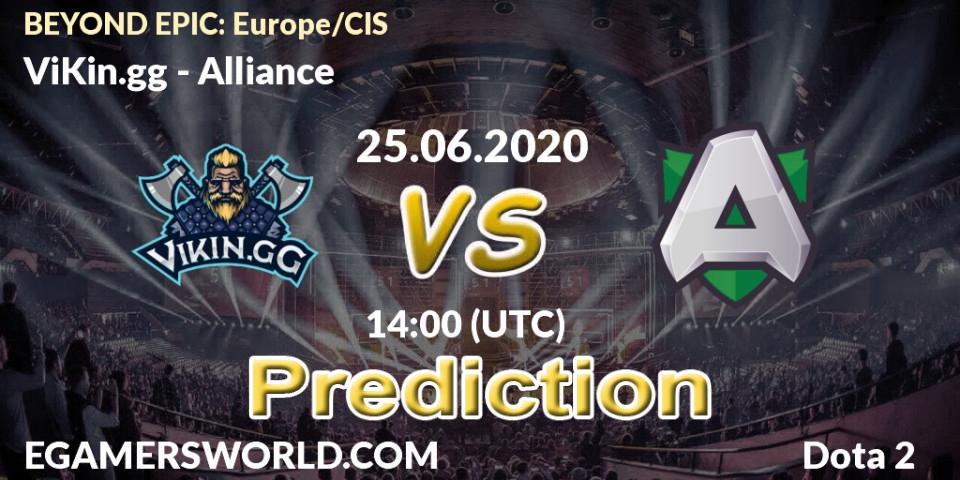 ViKin.gg vs Alliance: Betting TIp, Match Prediction. 25.06.2020 at 14:25. Dota 2, BEYOND EPIC: Europe/CIS